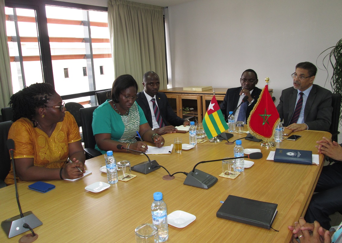 Visite de la délégation togolaise