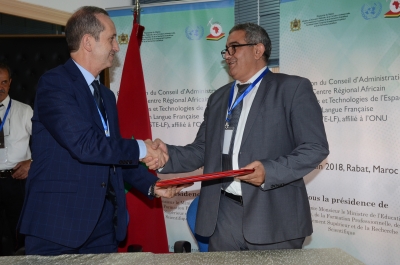 Signature d’un accord-cadre entre CNRST et CRASTE-LF